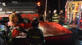 2nd alarm house fire, West Cameron Township, Pennsylvania #5