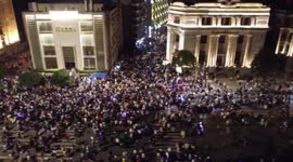 Thousands of balloons released as Wuhan celebrates New Year's countdown