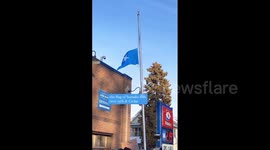 US: Somali Flag At Half-Staff For Dolal Idd In Minneapolis, MN
