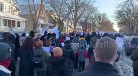 Hundreds protest in Minneapolis against killing of Dolal Idd