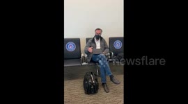 Mitt Romney confronted at Utah airport by Trump supporters en route to DC