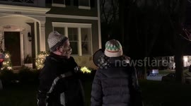 Police say protesters outside Senator Josh Hawley's Virginia home 'not that big of a deal'