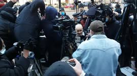 92-year-old detained by police outside Assange bail hearing