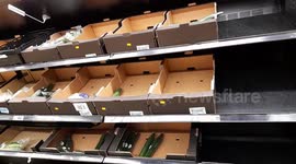 Empty shelves spotted in Asda as supermarket boss urges shoppers to not panic buy