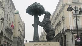 Storm Filomena brings snow to Spanish capital