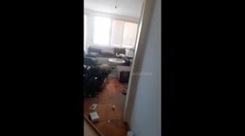 Video shows damage after earthquake in Petrinja, Croatia