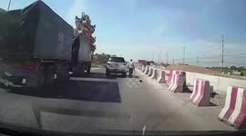 Driver parks after crash but forgets to use handbrake… leaving car to roll backwards into vehicle behind