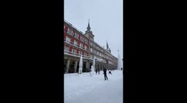 plaza mayor in madrid