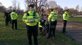 More Anti Coronavirus Demo Arrests In Clapham Common