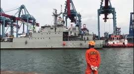 Rescue operation for the Sriwijaya Air flight SJ 182