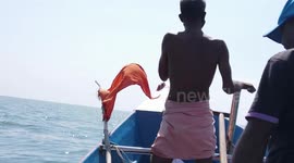 19-year-old rescues 4 fisherman stranded off the coast of southern India