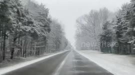 Soak in the mesmerizing views from Mississippi snow