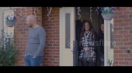 Romantic groom-to-be pops the question using quirky robot