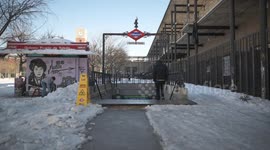 Madrid reactivated after heavy snowfall of Filomena in Madrid 12nd January, 2021.