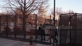 National Guard Deployed To U.S. Capitol Building As Fear Of Violence Rise Ahead Of Inauguration Week