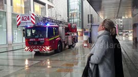LFB Attend Fire Incident at Zara's Store
