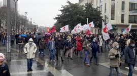 Multiple thousand people march against 