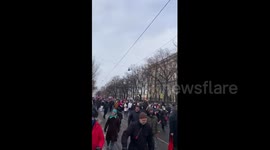 Thousands march through Vienna during protest against COVID-19 restrictions