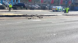 Road accident at North circular Road on Tuesday 2nd of April 2013