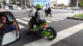 Really cool mini bike in japan