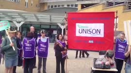 Whittington Hospital Protest