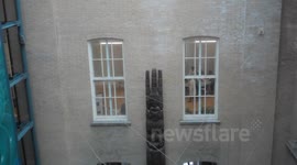 Museum of Liverpool - Pan down Totem Pole