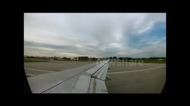 Plane flight at 25X speed.