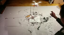 Drones used to create art