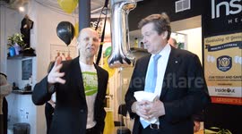 Toronto mayor John Tory speaking about health and fitness