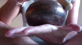 Buddhism singing bowl from Cambodia