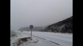More snow at Ledmore Junction