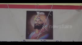 Prakashotsav, the tenth Guru of Sikhism, was celebrated with great reverence and enthusiasm in the historic gurdwaras of Kaithal.