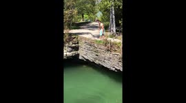 Door County Cliff Jumping
