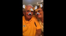 Cute grandparents