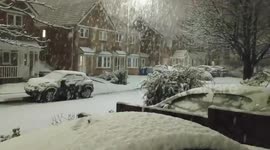 Northern England hit with snow after Storm Christoph's torrential downpours