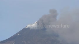 Mount Etna spews ash several days after eruption in Sicily