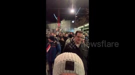 Residents of Vienna, Austria protest against COVID-19 restrictions