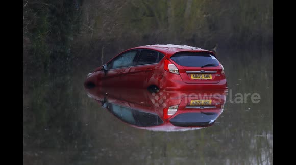 Storm Christoph brings flooding to a Yorkshire village
