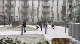 London snow