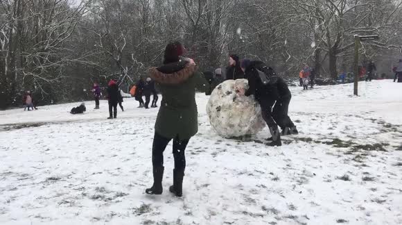 Giant snowball fail