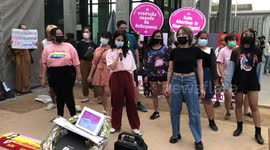 Pro-abortion activists gather in Bangkok as ministers soften termination laws