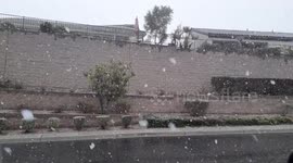 Crazy Rare Snow in Las Vegas and the surrounding areas