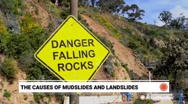Most common causes of mudslides and landslides