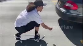 Extreme skateboarding in San Francisco!