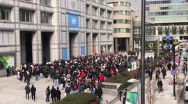 Protesters gather in Tokyo, Japan, against Myanmar coup