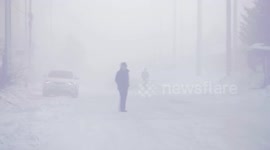 Temperature in 'China's coldest town' creates new record