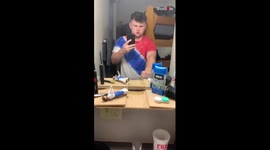 Guy Impressed With Naruto Series Came Up With A Bubble Technique