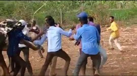 Ox cart ploughs into negligent spectators at race in southern India