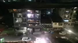 Myanmar residents beat pots and pans from balconies to show disapproval of military coup