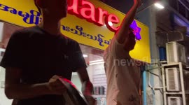 Residents of Yangon bang pots and pans against military takeover for second night in a row